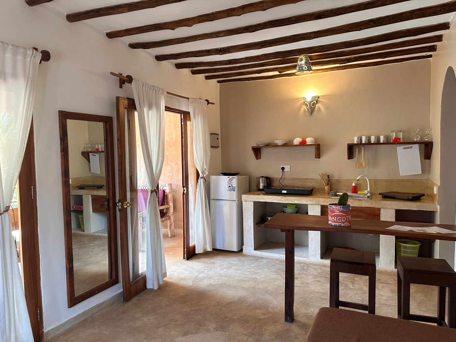 Cucina dell'appartamento